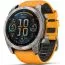 Garmin Fenix 8 Amoled Sapphire Titanium oranssi 010-02905-11-1
