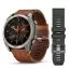 Garmin Fenix 8 Amoled Titanium 51 mm ruskea ja musta ranneke 010-02905-40-0