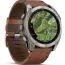 Garmin Fenix 8 Amoled Titanium 51 mm ruskea ja musta ranneke 010-02905-40-2