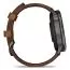 Garmin Venu 4 45mm Slate with Black Silicone Band and Brown Leather Band 010-03014-03