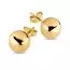 Kultaiset pallokorvakorut 7 mm 100251-1
