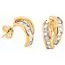 Golden  Zucht Ohrringe 414076-00-1