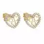 Gold Ohrringe JE12086-CZ-1