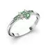 Festive Nelly Green timanttisormus 609-019G-VK