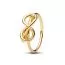 Pandora Infinity Knot Ring 163759C01