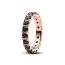Pandora Black Sparkling Row Eternity sormus 180050C02-1