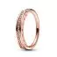 Pandora Rose Signature ID Pave sormus 182283C01-19