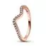 Pandora Rose Sparkling Wave sormus 182539C01-21
