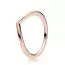 Pandora Rose Wishbone sormus 186314-23
