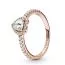 Pandora Rose Heart sormus 188421C02-3