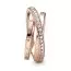 Pandora Rose Triple Band sormus 189057C01-8