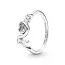 Pandora MOM Pave Heart sormus 191149C01-5