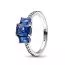 Pandora Blue Rectangular sormus 192389C01-9