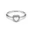 Pandora Engravable Halo Heart sormus 193801C01-2