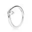 Pandora Classic Wishbone sormus 197790CZ-9