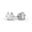 Festive Classic timanttikorvakorut, platina 205-180K-PT