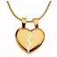 Gold Anhänger, Herz 2169-1