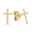 Kultaiset korvakorut, risti 23-1056-1
