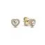 Pandora Elevated Heart 14K korvakorut 259137C01-1