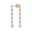 Pandora 14k Gold-plated Drop Ohrringe 263011C01-0
