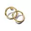 Pandora Organically Shaped Circle Stud korvakorut 263265C00-1