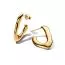 Pandora Organically V-shaped Open Hoop korvakorut 263290C00-1