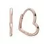 Pandora Rose Asymmetric Heart Ohrringe 288307-1