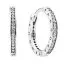 Pandora Sparkle & Logo korvakorut 290558CZ-1