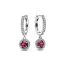 Pandora Timeless Red Round Sparkling korvakorut 292379C01-1