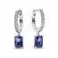 Pandora Timeless Blue Rectangular Sparkling korvakorut 292381C01-1