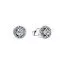 Pandora Round Pavé Halo Stud korvakorut 293019C01