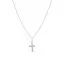 Hopeinen ristikaulakoru 3250880500-1