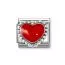 Nomination Classic Red Raised Heart 330204/39