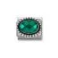 Nomination Classic Faceted Oval Emerald Green pala 330607/027