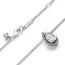 Pandora Sparkling Pear Halo Collier Halsband 45 cm  392832C01-45-2