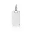Pandora Engravable Rectangle Tag Pendant riipus 398611C00-1