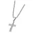 Hopeinen ristikaulakoru 507200000-1