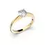 Festive Vanessa timanttisormus, kelta- ja valkokulta 558-050-KV
