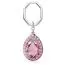Swarovski Key Ring, Pink 5666646-1