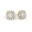 Festive Janette timanttikorvakorut, keltakulta 567-060K-KK