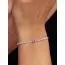 Pandora Pink Sparkling Heart Tennis Armband 590041C03