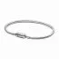 Pandora Moments Sliding Magnetic Clasp Snake Chain rannekoru 19 cm 590122C00-1