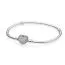Pandora Pave Heart Clasp Armband 23 cm 590727CZ-1