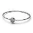 Pandora Moments Sparkling Snowflake Clasp Bangle rannekoru 21cm 592286C01-1