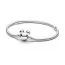 Pandora Disney Mickey Mouse Clasp Moments Snake Chain rannekoru 19 cm 593061C00-1