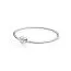 Pandora Moments Silver Bangle Armband-2