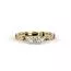 Festive Routa Rakka Sivu timanttisormus, keltakulta 666-015-KK