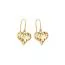 Kultaiset sydänkorvakorut 7-16082-701-1