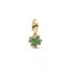 Pandora Four-leaf Clover Dangle Charm, vergoldet 762751C01