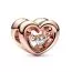 Pandora Rose Moments Radiant Heart & Floating Stone hela 782493C01-1